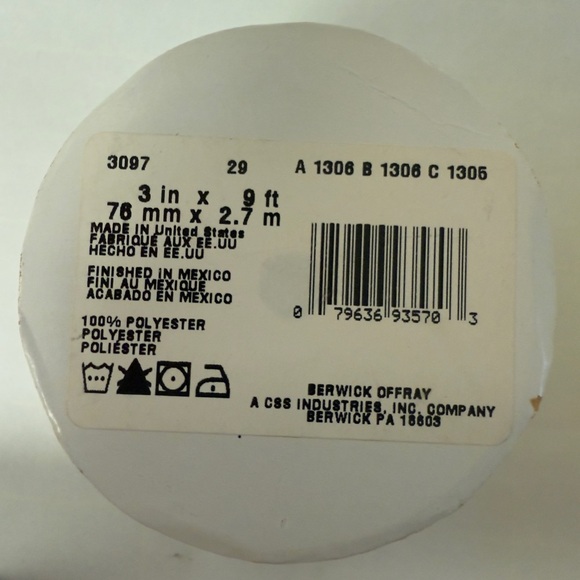 OFFRAY Assorted Wide Ribbon Spools NWT - Picture 6 of 6